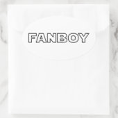FANBOY OVALE STICKER (Tas)