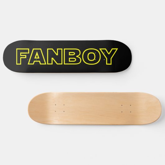 FANBOY PERSOONLIJK SKATEBOARD (Horizontaal)