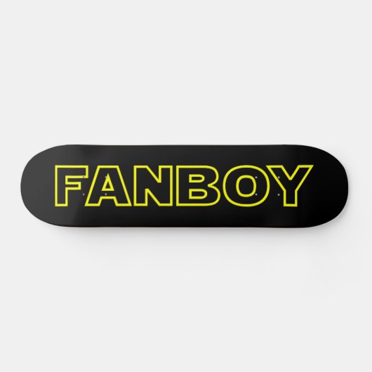 FANBOY PERSOONLIJK SKATEBOARD (Horizontaal)