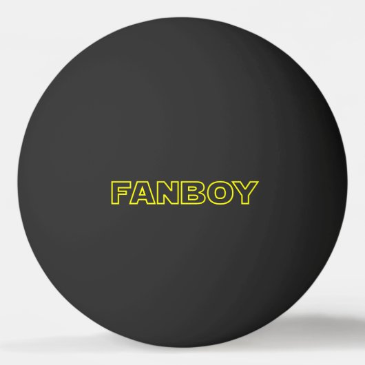 FANBOY PINGPONGBAL (Voorkant)