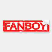 Fanboy Stamp Bumpersticker (Voorkant)