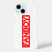 Fanboy Stamp Case-Mate iPhone Case (Achterkant)