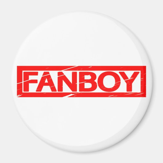 Fanboy-stempel Magneet (Voorkant)