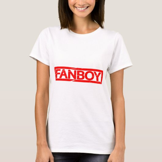 Fanboy-stempel T-shirt (Voorkant)