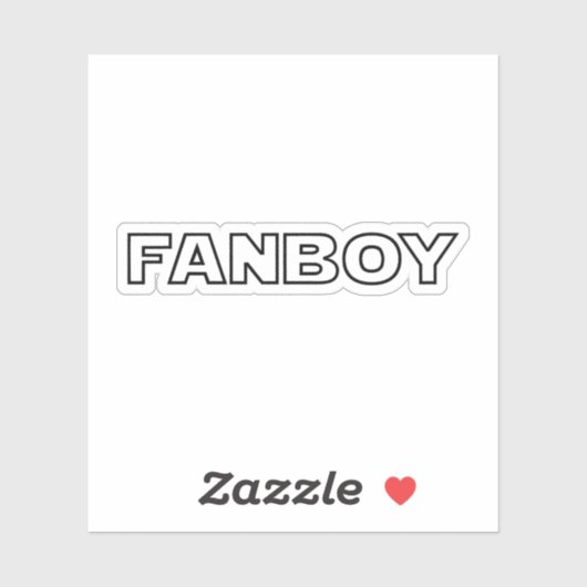 FANBOY STICKER (Vel)