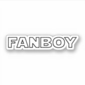 FANBOY STICKER (Voorkant)