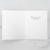 Fancactus Birthday Folded Wenskaart Kaart (Binnen)