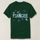 Fancee Astronaut Space Family Matching Birthday P T-shirt (Design voorkant)