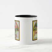 Fancia Brand Citrus Crate Label Mok (Midden)