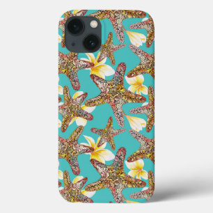 Fanciel Starfish Pattern iPhone 13 Hoesje