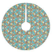 Fanciel Starfish Pattern Kerstboom Rok (Voorkant)