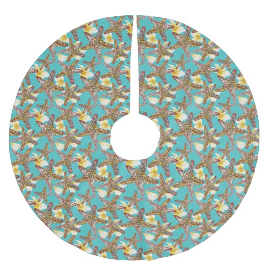 Fanciel Starfish Pattern Kerstboom Rok (Voorkant)