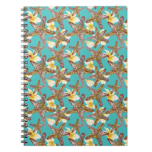 Fanciel Starfish Pattern Notitieboek (Voorkant)
