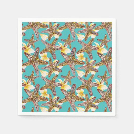 Fanciel Starfish Pattern Servet (Voorkant)