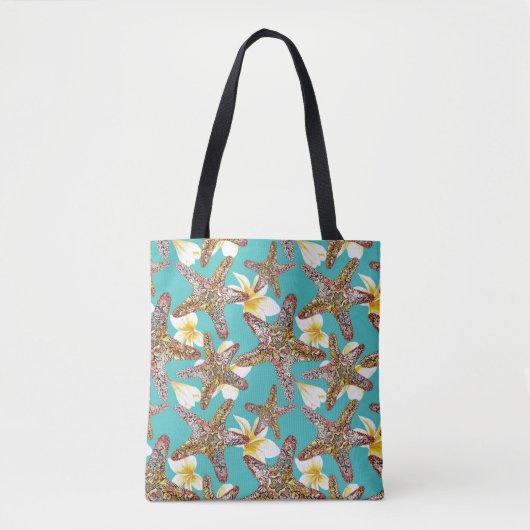 Fanciel Starfish Pattern Tote Bag (Voorkant)
