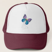 Fanciful Butterfly Trucker Pet (Voorkant)