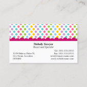 Fanciful Cookie Poppen Visitekaartje (Achterkant)