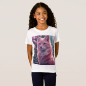 Fanciful Feline T-shirt (Voorkant volledig)