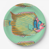 Fanciful Fish met Frans Papieren Bordje (Voorkant)