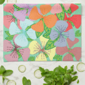 Fanciful Floral Theedoek (Gevouwen)