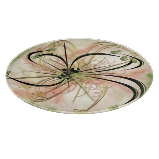 Fanciful Flower Charcuterie Board Snijplank (Hoek)