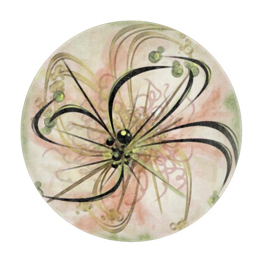 Fanciful Flower Charcuterie Board Snijplank (Voorkant)