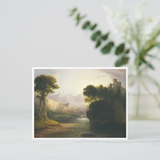 Fanciful Landscape van Thomas Doughty Briefkaart (Staand voorkant)