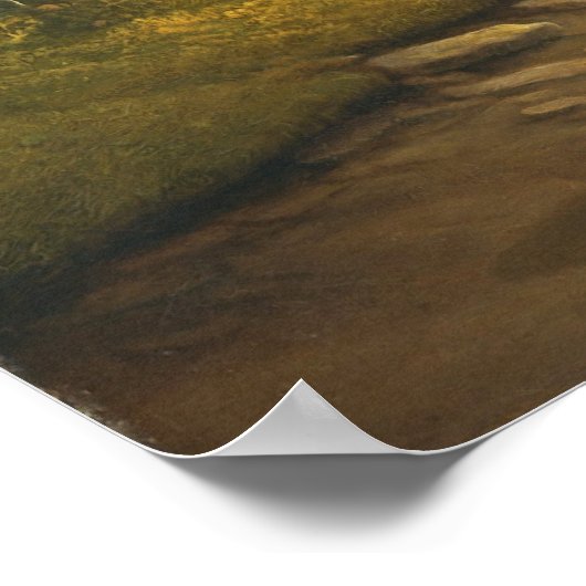 Fanciful Landscape van Thomas Doughty Poster (Hoek)