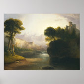 Fanciful Landscape van Thomas Doughty Poster (Voorkant)