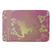 Fanciful rendier sneeuwvlok badmat (Voorkant)