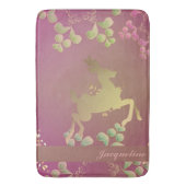 Fanciful rendier sneeuwvlok badmat (Voorkant Verticaal)