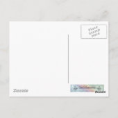 Fanciful Roos Fairy Briefkaart (Achterkant)