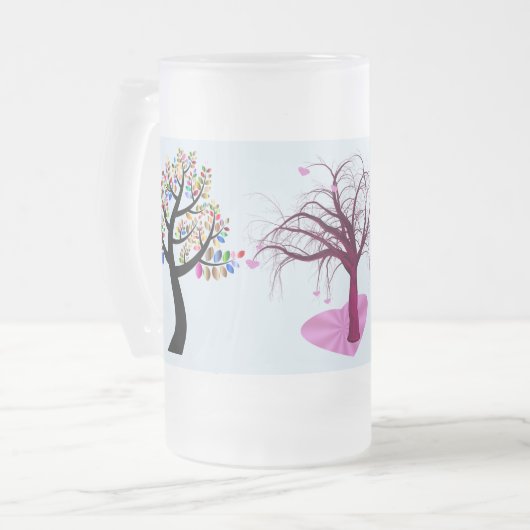 Fanciful Trees Matglas Bierpul (Voorkant links)