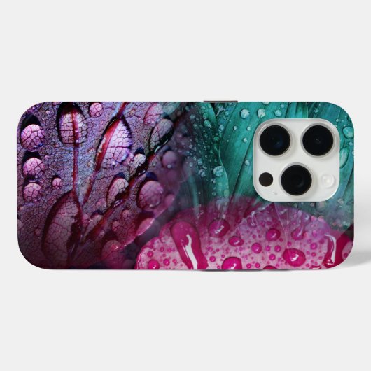 Fancile natbladeren Case-Mate iPhone case (Achterkant (horizontaal))