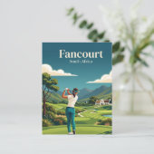 Fancourt Zuid-Afrika Briefkaart (Staand voorkant)
