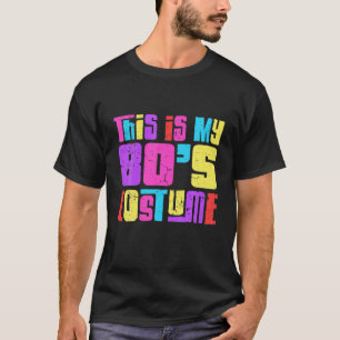 Fancy 80-partijenkostuum voor Boombox Lover Mus T-shirt