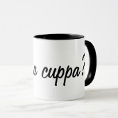 "Fancy a cuppa" Mok (Voorkant rechts)