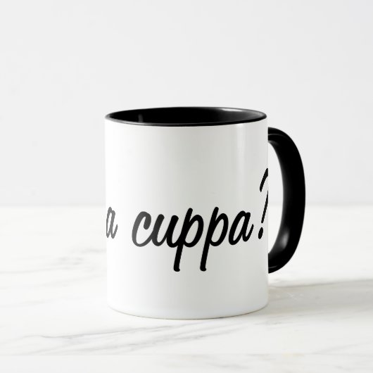 "Fancy a cuppa" Mok (Voorkant rechts)