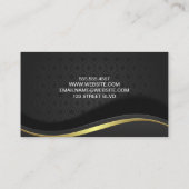 Fancy achtergrond visitekaartje (Achterkant)