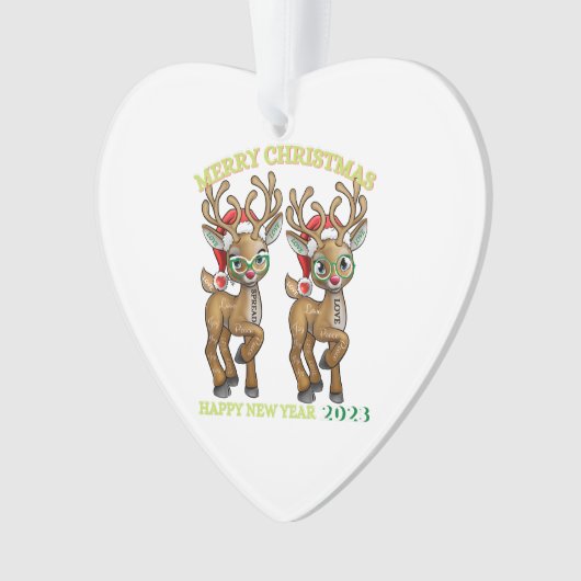 Fancy acrylhartversiering ornament (voorkant)