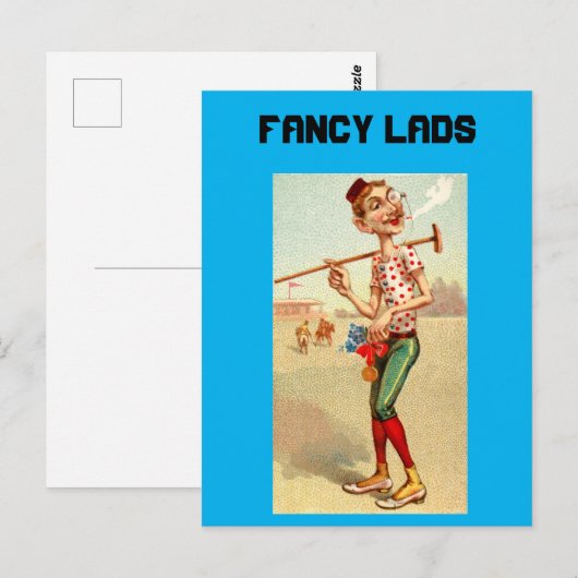 Fancy advertenties 14 briefkaart (Voorkant / Achterkant)