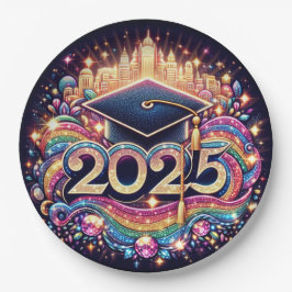 Fancy Afstuderen 2025 Papieren Bordje