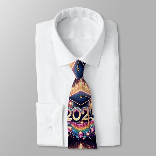 Fancy Afstuderen 2025 Stropdas (Gebonden)