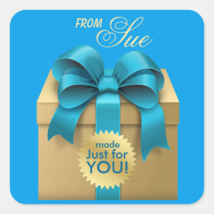 Fancy All-Purpose Custom Gift Label Stickers