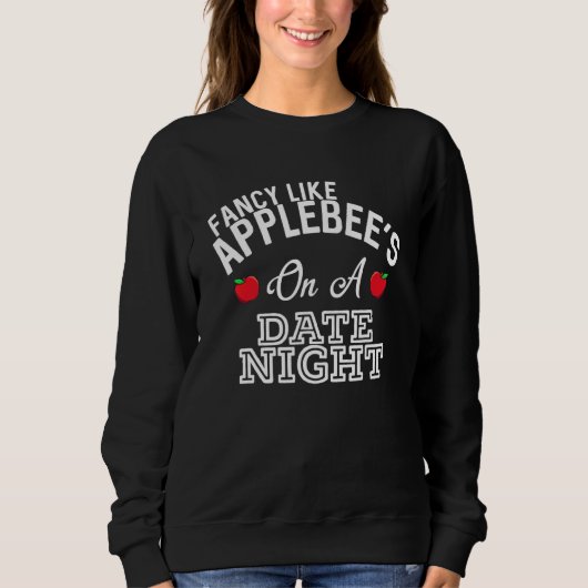 Fancy als Applebee op een dag van nacht Trui (Voorkant)