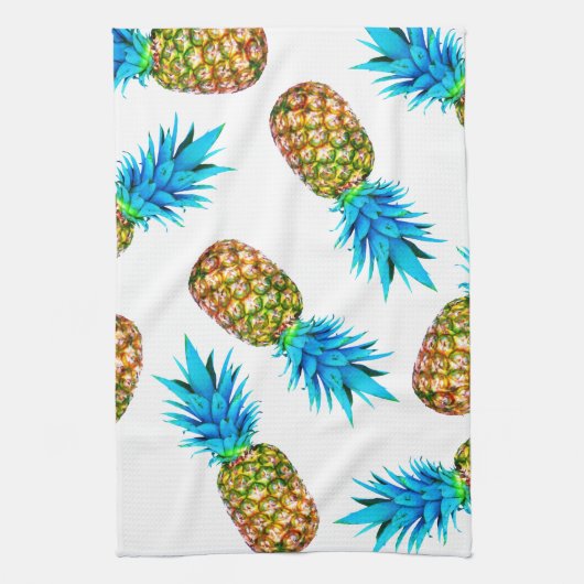 Fancy anananassen theedoek (Verticaal)