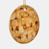 Fancy Apple Pie Keramisch Ornament (Rechts)