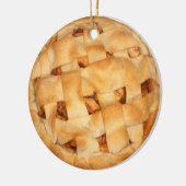 Fancy Apple Pie Keramisch Ornament (Links)