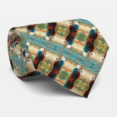 Fancy Armani Master paashaas vakantie satijn Stropdas (Opgerold)