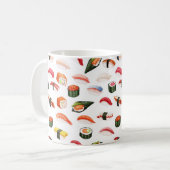 Fancy Asian Sushi Mug Koffiemok (Voorkant links)